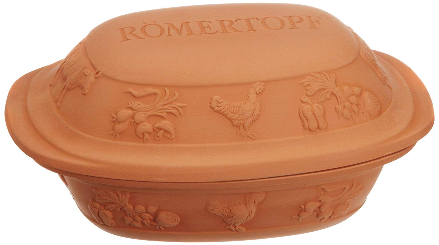 Römertopf® 11905 Universal Casserole Rustico for 4 People, terracotta, 3 liters