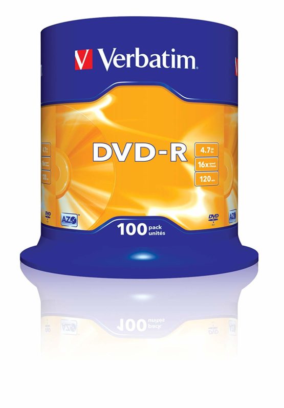 Verbatim 2330529 43549 4.7GB 16x DVD-R Matt Silver - 100 Pack Spindle - Image 2