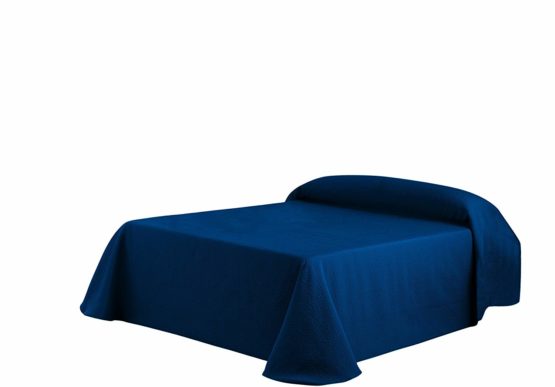 Eysa 200 cm 75 Polyester 25 Percent Cotton Gravel Bedspread, Blue 03, 200