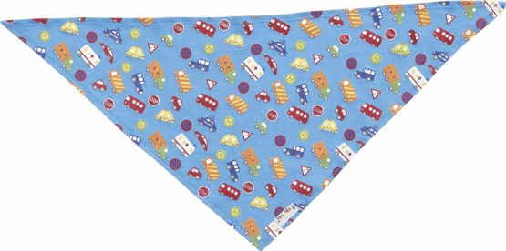 Playshoes Unisex Bandana Bibs Cars Pack of 3 Neckerchief - Image 4