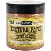 Prima Marketing Finnabair Art Extravagance Texture Paste 8.5 Oz-Copper Crackle
