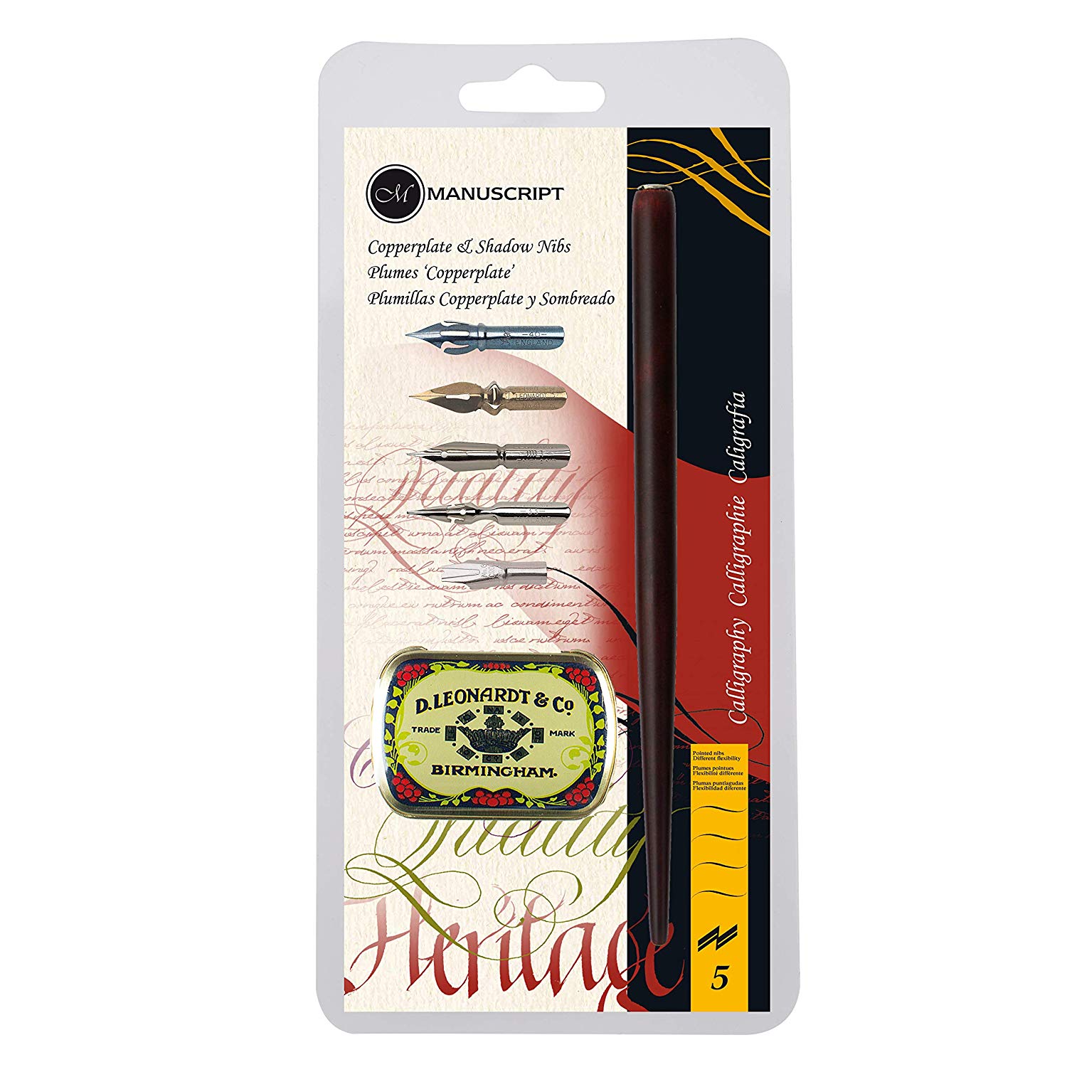 LEONARDT Copperplate and Shadow, FMEMDP2056,Black
