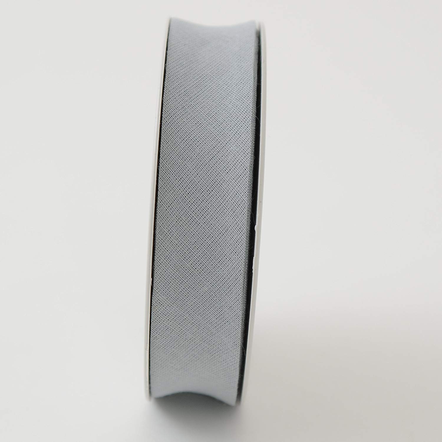 Inastri Trimz 25/5/5 mm Cotton Bias Binding, Light Grey 118 – Double‑Fold Sewing Tape for Quilting - Image 3