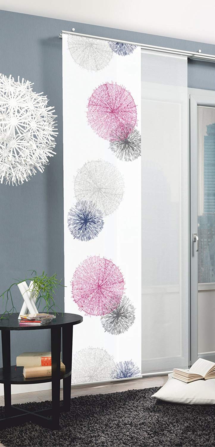HOME FASHION 87999-713 Lilac (H: 96,5" W: 23,6"), W 23.6" x L 96.5" (1 Panels) - Image 2