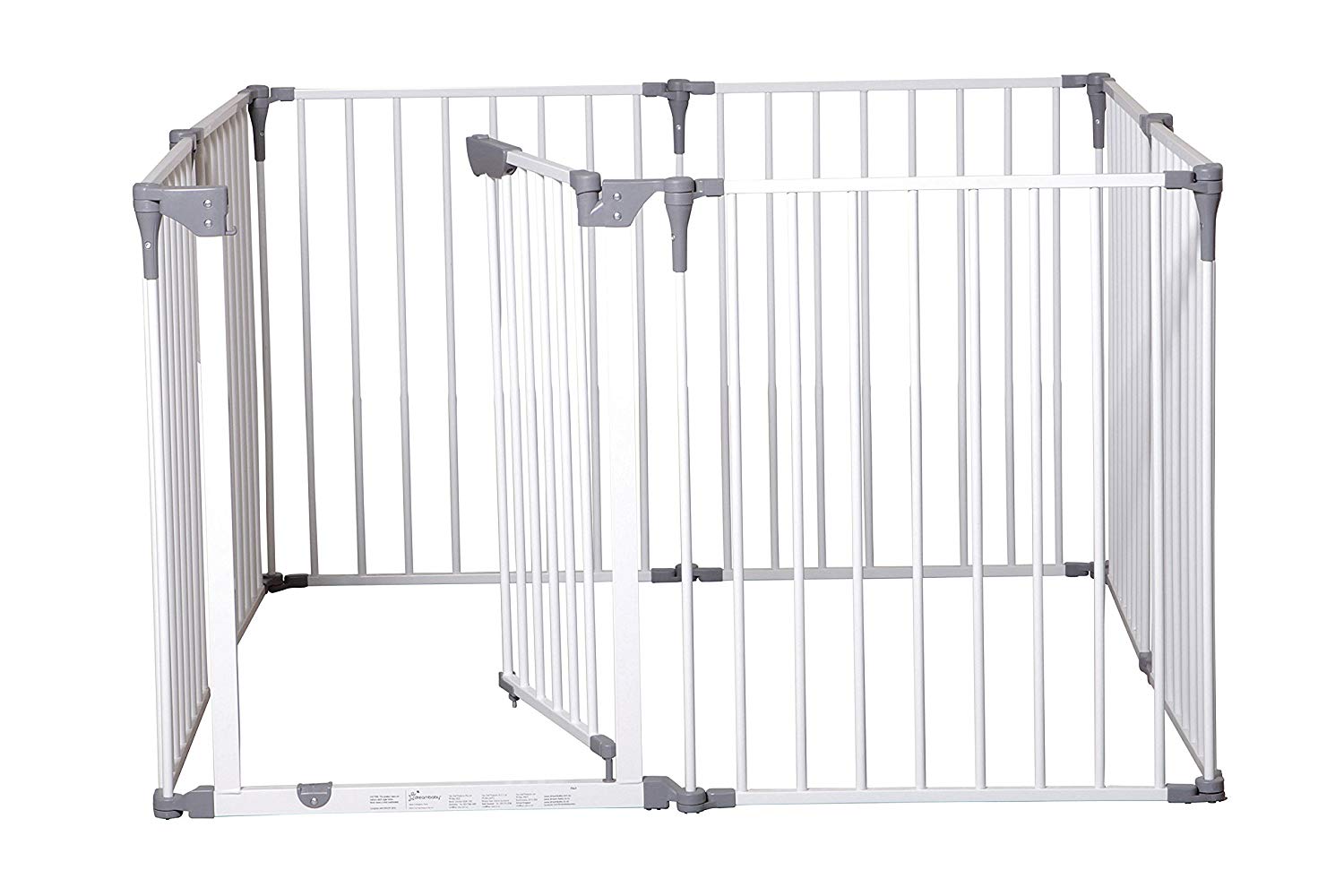 Dreambaby 2 Panel Royale Converta Baby Safety Gate Extension - 125 cm Wide - White - Model G1950BB, 4.9 m (Pack of 1) - Image 3