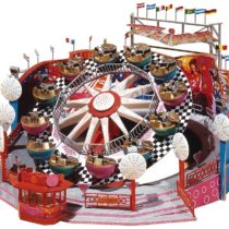 Faller 140439 Roundabout Flipper with mtr HO Scale Building Kit