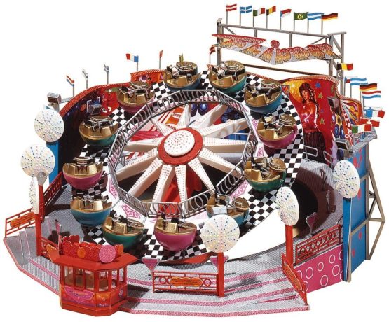 Faller 140439 Roundabout Flipper with mtr HO Scale Building Kit