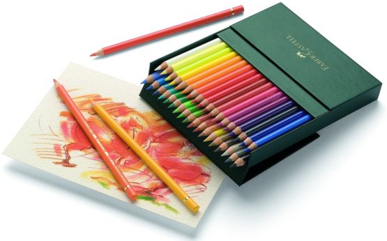 Faber-Castell Polychromos Coloured Pencils Gift Box x 36 Colours - Image 3