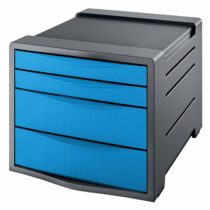 Rexel Choices, 2115611, 4 Drawer Cabinet, A4, Blue
