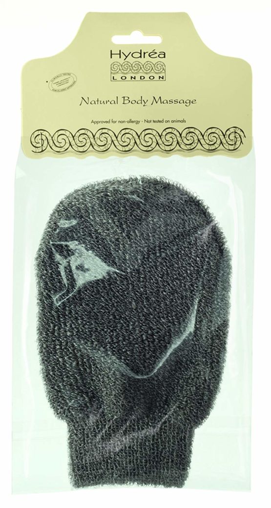 Hydrea London Exfoliating Spa Mitt Grey - Image 2