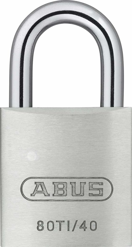 ABUS 80ti/40 40mm Titalium Padlock Keyed KA8011 - Image 2