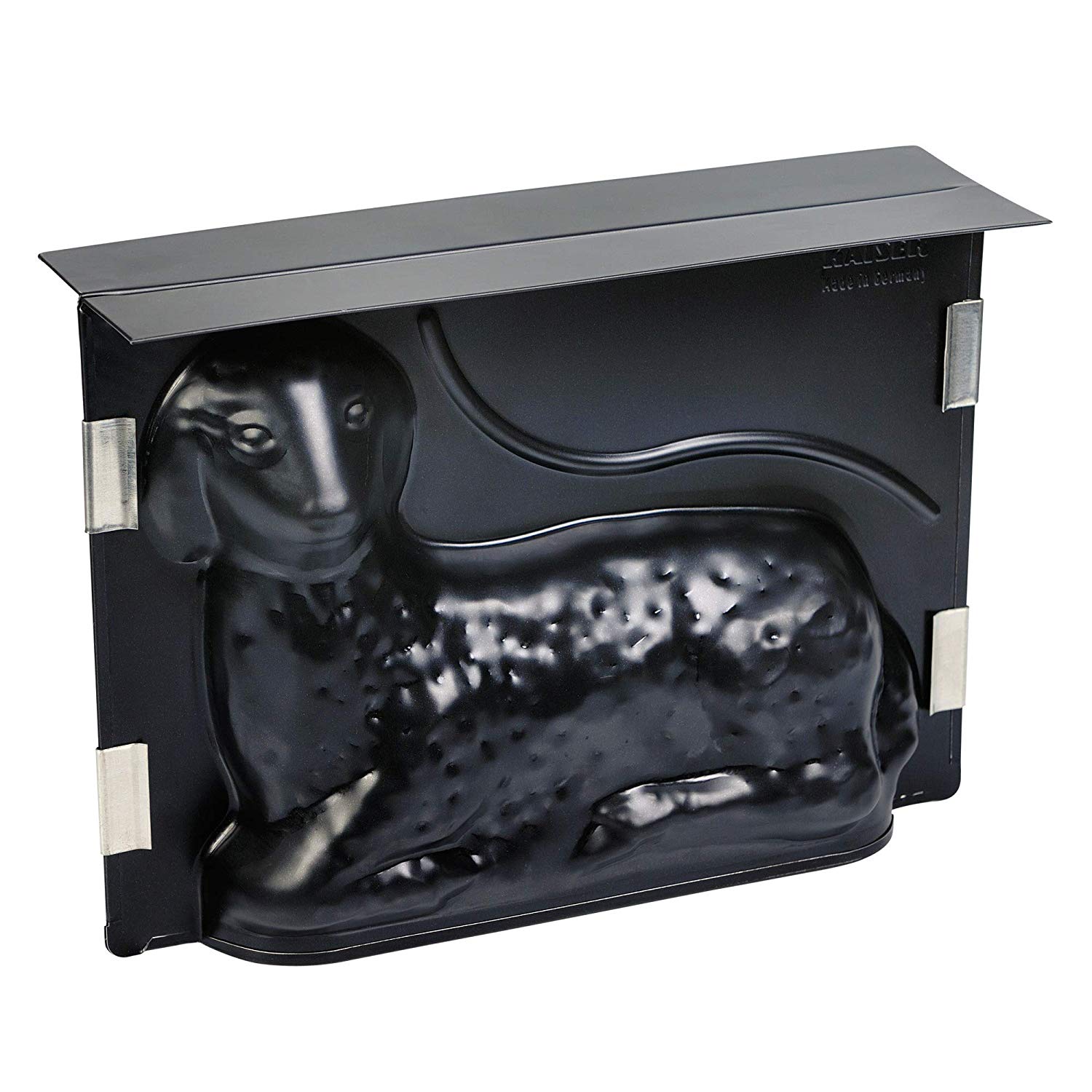 Kaiser 'Osterbäckerei' (Easter Bakery) 658926 Lamb-Shaped Cake Mould 1.75 L Large, Black, 29 x 20.5 x 29 cm