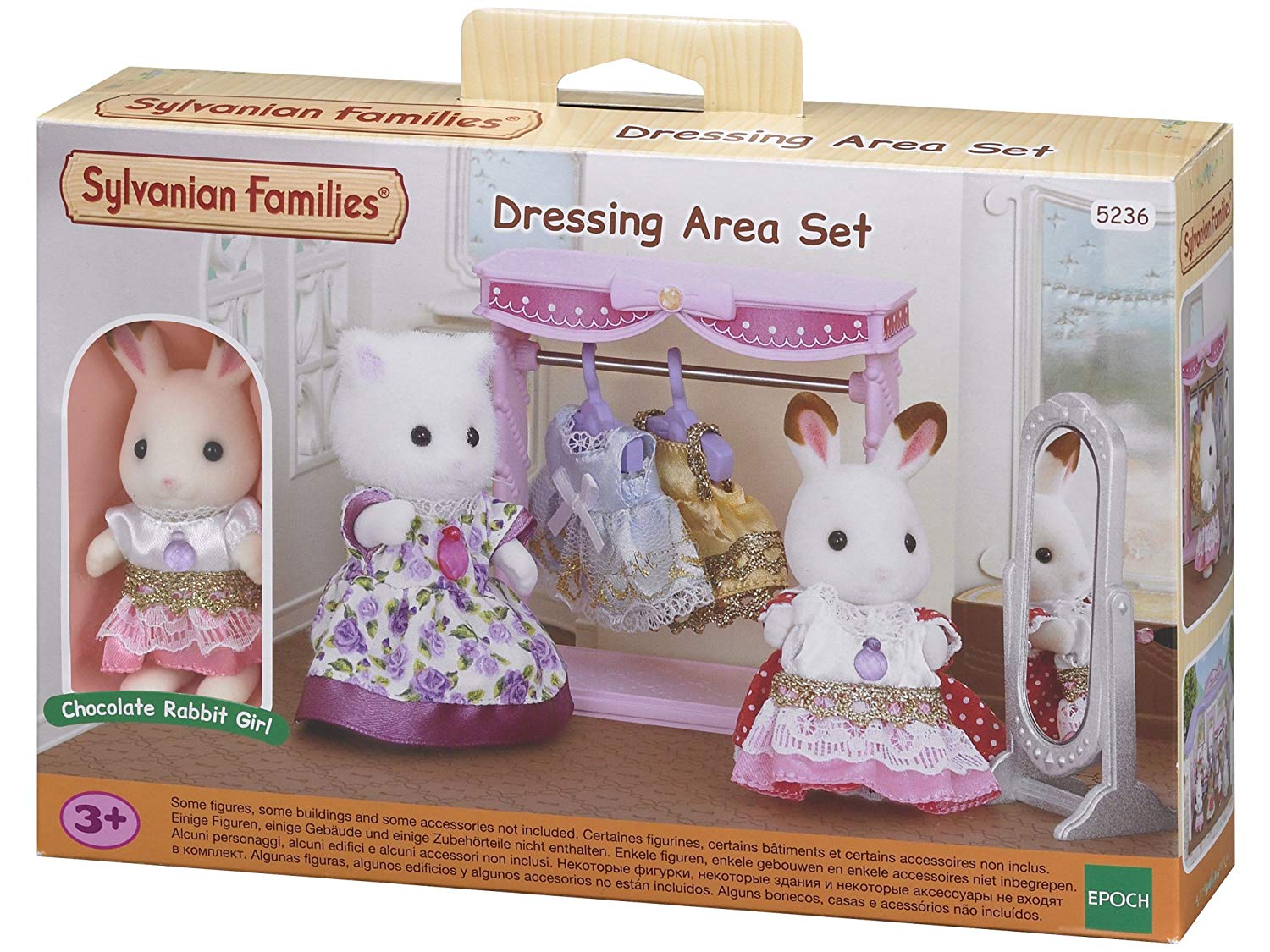 Sylvanian Families Dressing Area Set, Multicolor, Medium