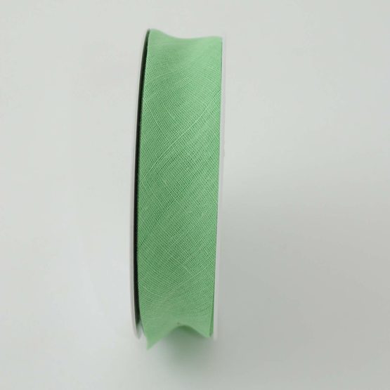 Inastri 25/5/5 mm Cotton Bias Binding, Apple Green - Image 4