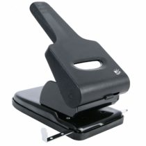 5 Star Punch Heavy-duty 2-Hole Metal with Plastic Base Capacity 65x 80gsm Black