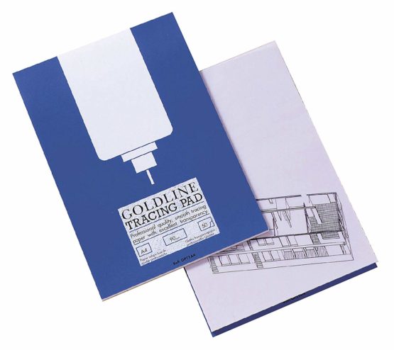 Clairefontaine GPT1A4Z Goldline Professional Tracing Pad, A4, 90gsm, 50 sheets, White - Image 2