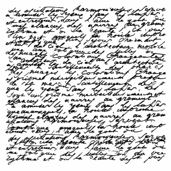 Artemio Wooden Stamp K Manuscript