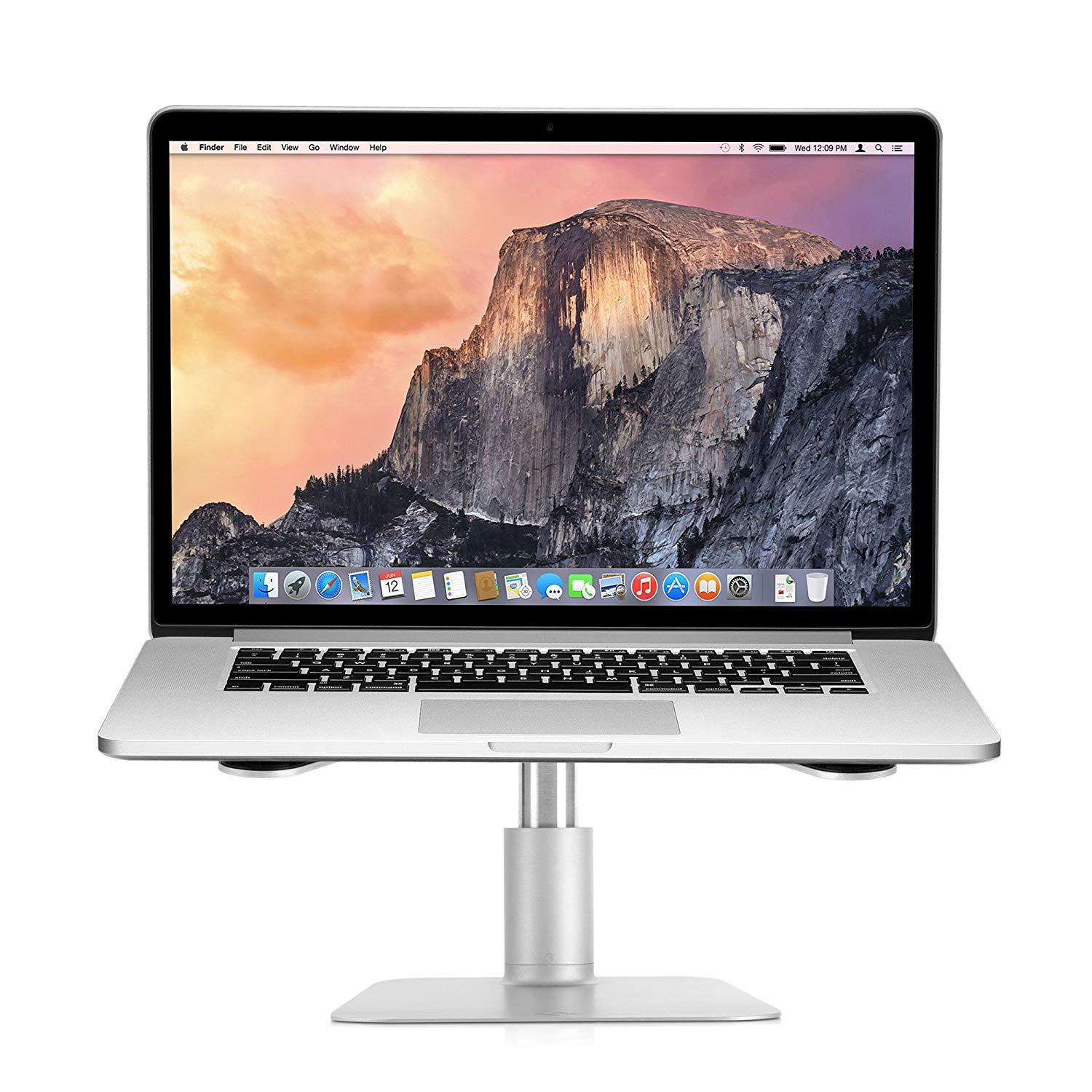 Twelve South HiRise for MacBook Height-adjustable stand for MacBooks & Laptops, Silver - Image 4