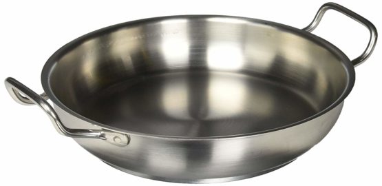 Paderno Stainless Steel 11 Inch Paella Pan - Image 2
