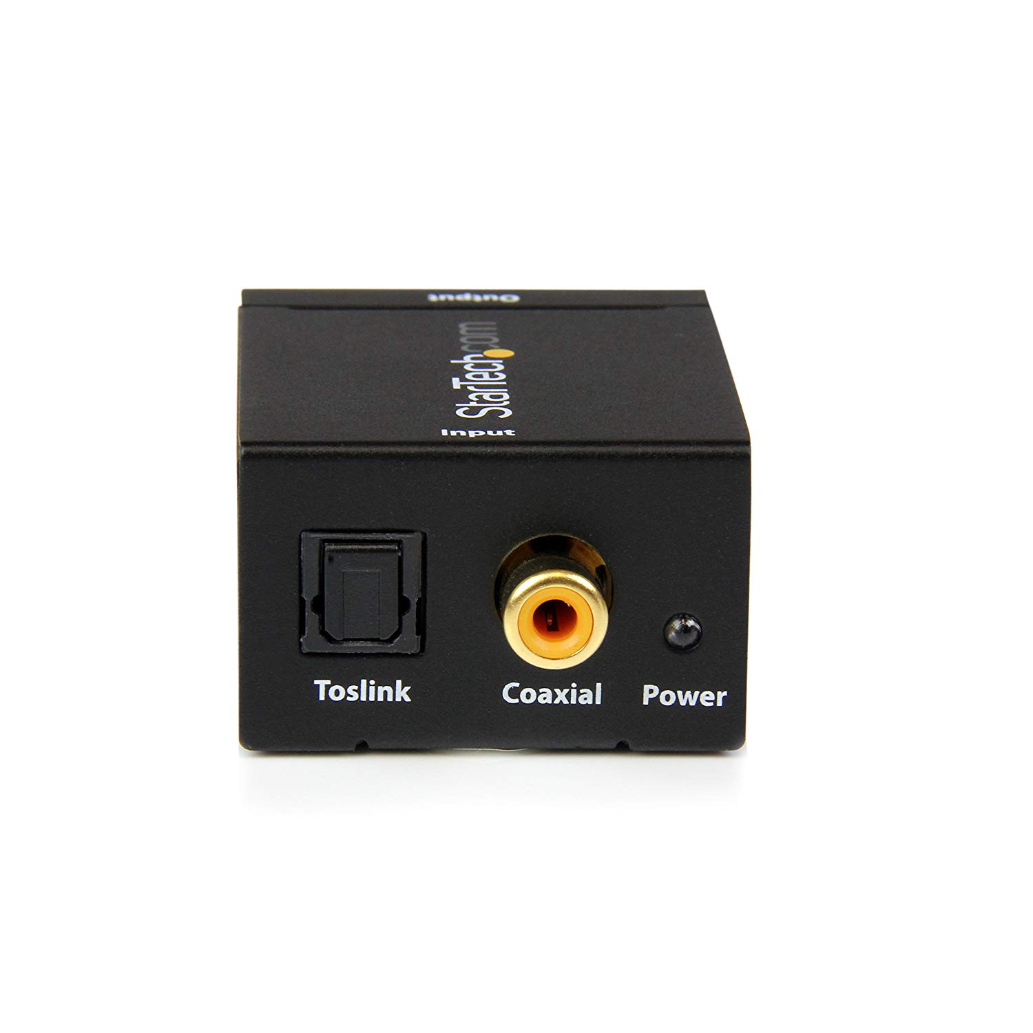 StarTech.com SPDIF Digital Coaxial or Toslink Optical to Stereo RCA Audio Converter - Digital Audio Adapter (SPDIF2AA), black - Image 2