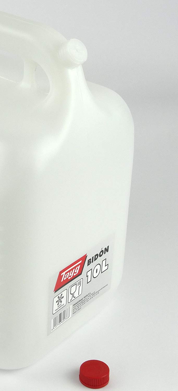 Tayg Water Container with Patented Non-Glug Spout 10 Litres, White - Image 2
