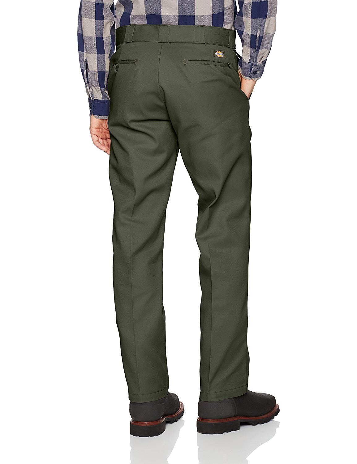 Dickies Men's Original 874 Work Utility Pants, Olive Green, 31W / 32L - Image 2