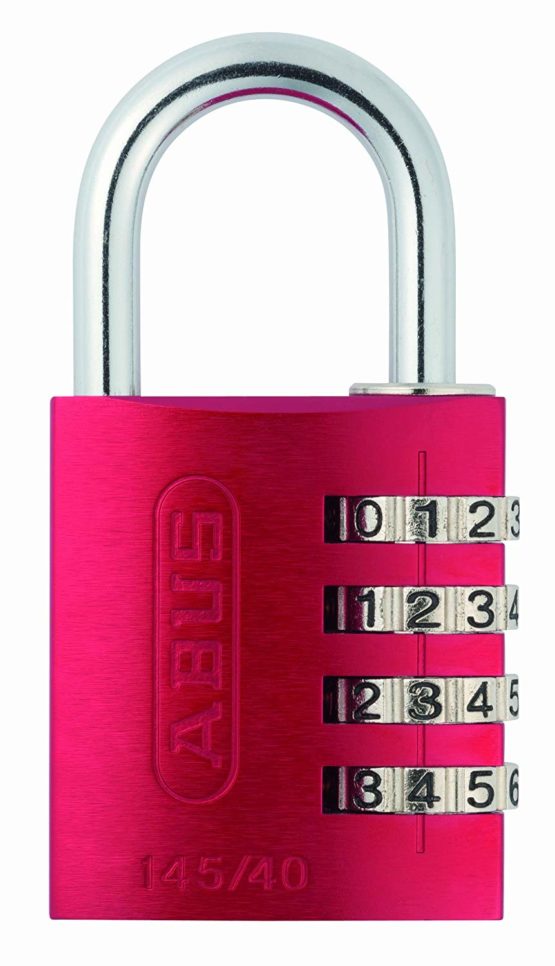 ABUS 145/40 Combination Padlock - Red