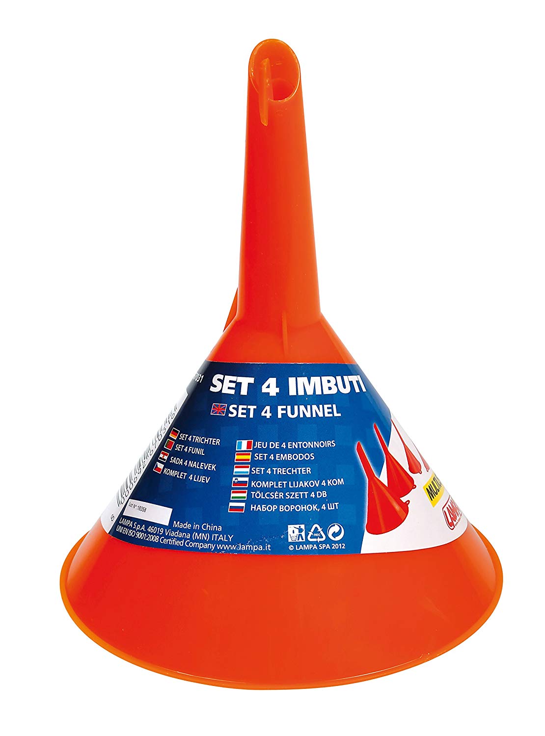 Lampa 40834 Funnel Set 50, 75, 100, 120 (Pack of 4), Other - Image 2