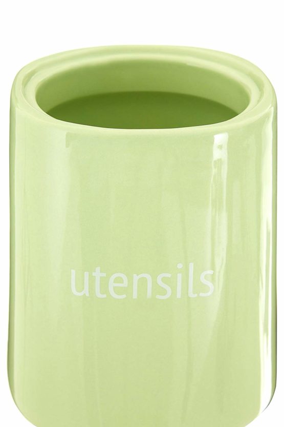 Premier Housewares Fletcher Utensil Jar - Green - Image 4