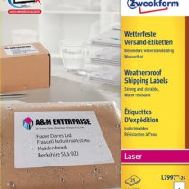 Avery Zweckform Address and Shipping Labels for Laser Printers White