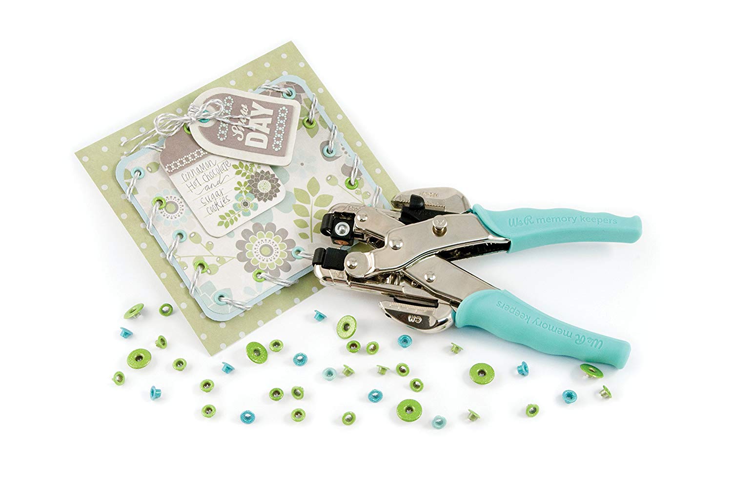 We R Memory Keepers hole punch &eyelet setter, Blue, WR70907-7 - Image 4