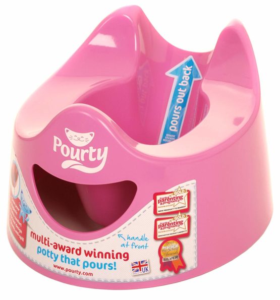 Pourty Easy-to-Pour Potty, Pink