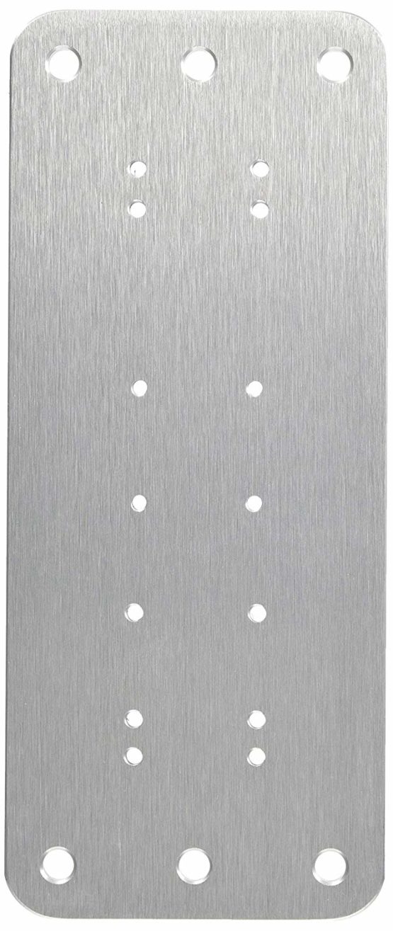 Ergotron - Wall mount plate - aluminium - for P/N: 80-105-064