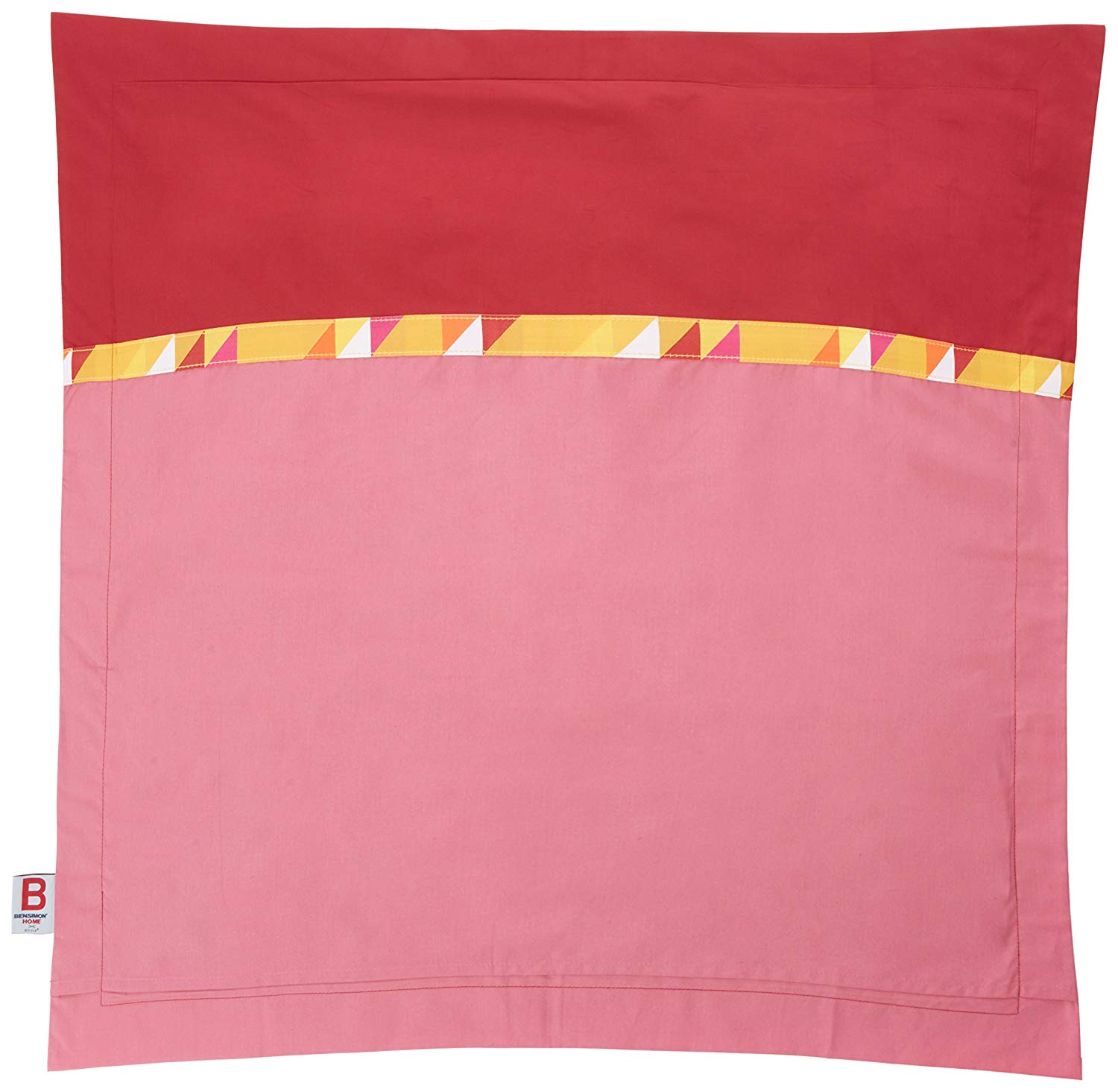 ESSIX 3359101042646 Toi & Moi PWS Cotton Square Pillowcase 65 x 65 cm pink, 65x65x2 cm - Image 2