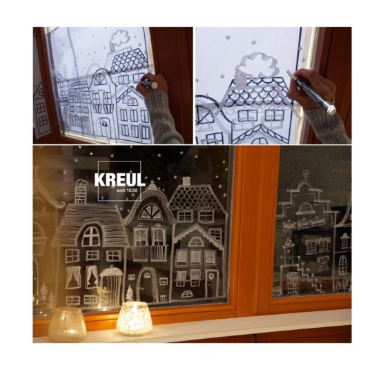 KREUL 22731 Chalky Chalk Marker medium snow white - Image 2