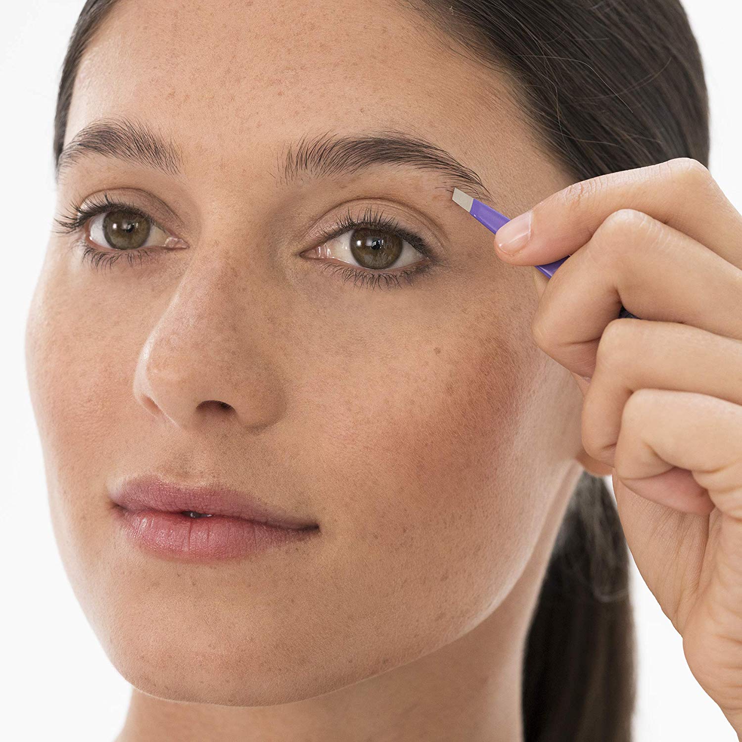 Tweezerman Blooming Lilac Mini Slant Tweezer - Image 3