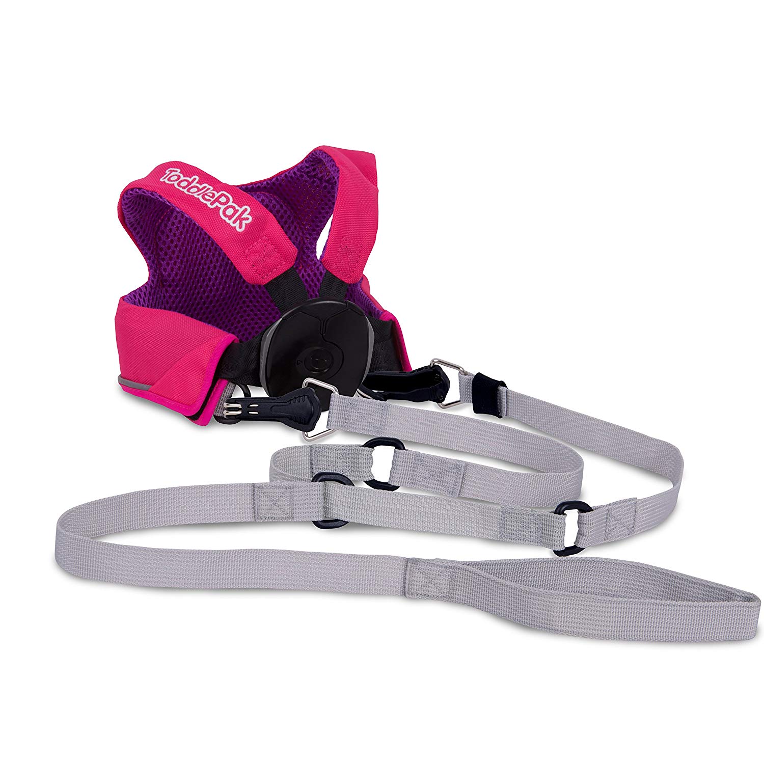 Trunki ToddlePak - Fuss Free Baby Walking Reins and Toddler Safety Harness - Betsy Bear (Pink), Pink Betsy - Image 2