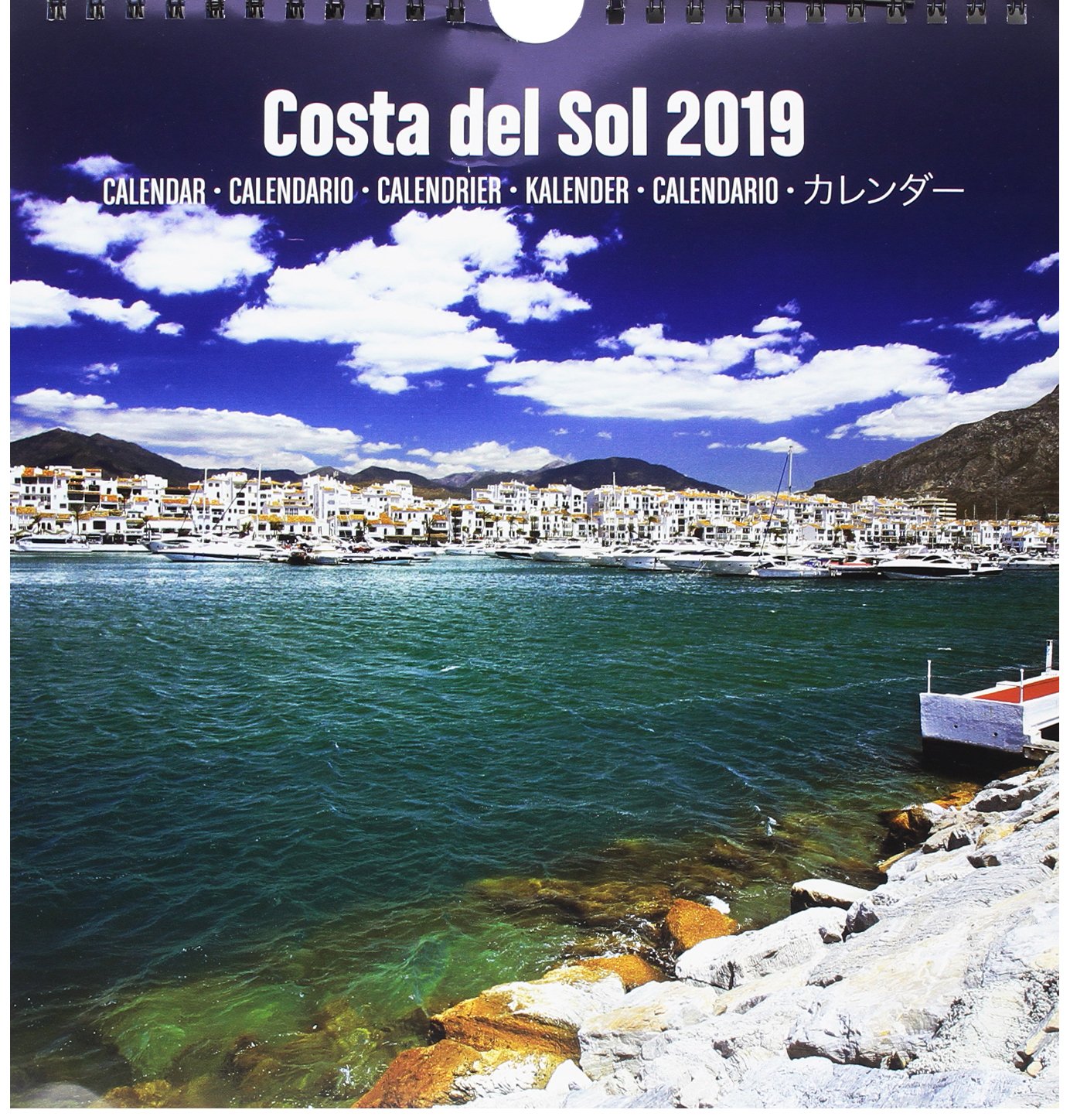 Grupo Erik editores kalm1901 - Calendar Tourist 2019 Costa Del Sol, 22.5 x 24 cm