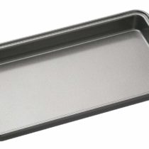 MasterClass KCMCHB32 Non-Stick Traybake/Brownie Tin, Carbon, Grey, 34 x 20 cm (13.5 x 8 inches)