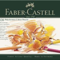 Faber-Castell 110011 Polychromos Colour Pencils, Tin of all 120 Colours