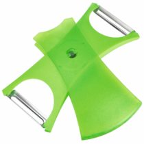 KUHN RIKON "Design Line 2-in-1 Peeler, Plastic, Green