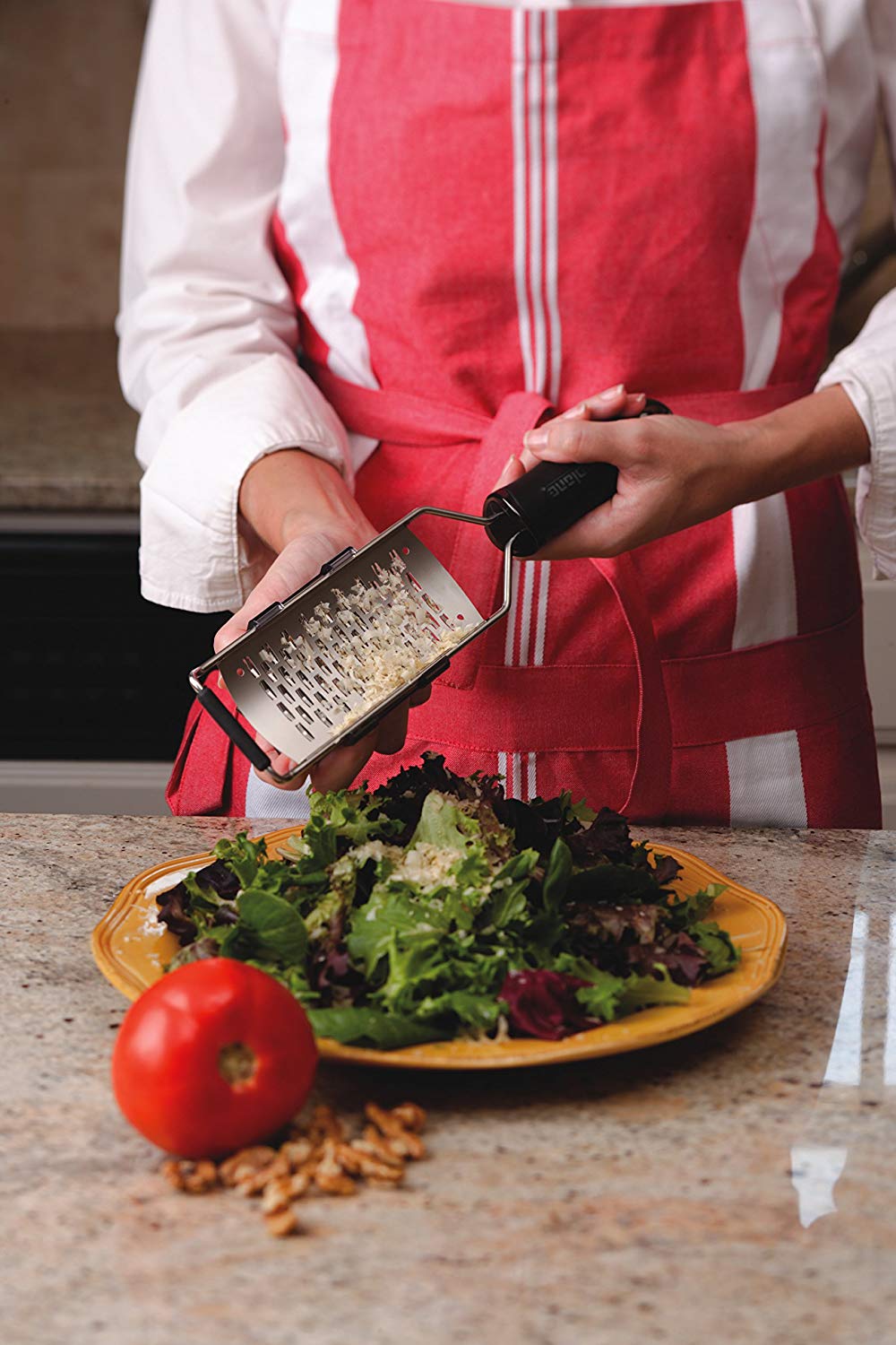 Microplane Kitchen Grater Ribbon for Hard Cheese, Apple, Carrot, Zucchini and Chocolate - Image 3