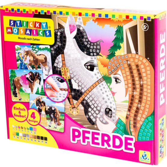 Sticky Mosaics I Love Horses Craft Kit