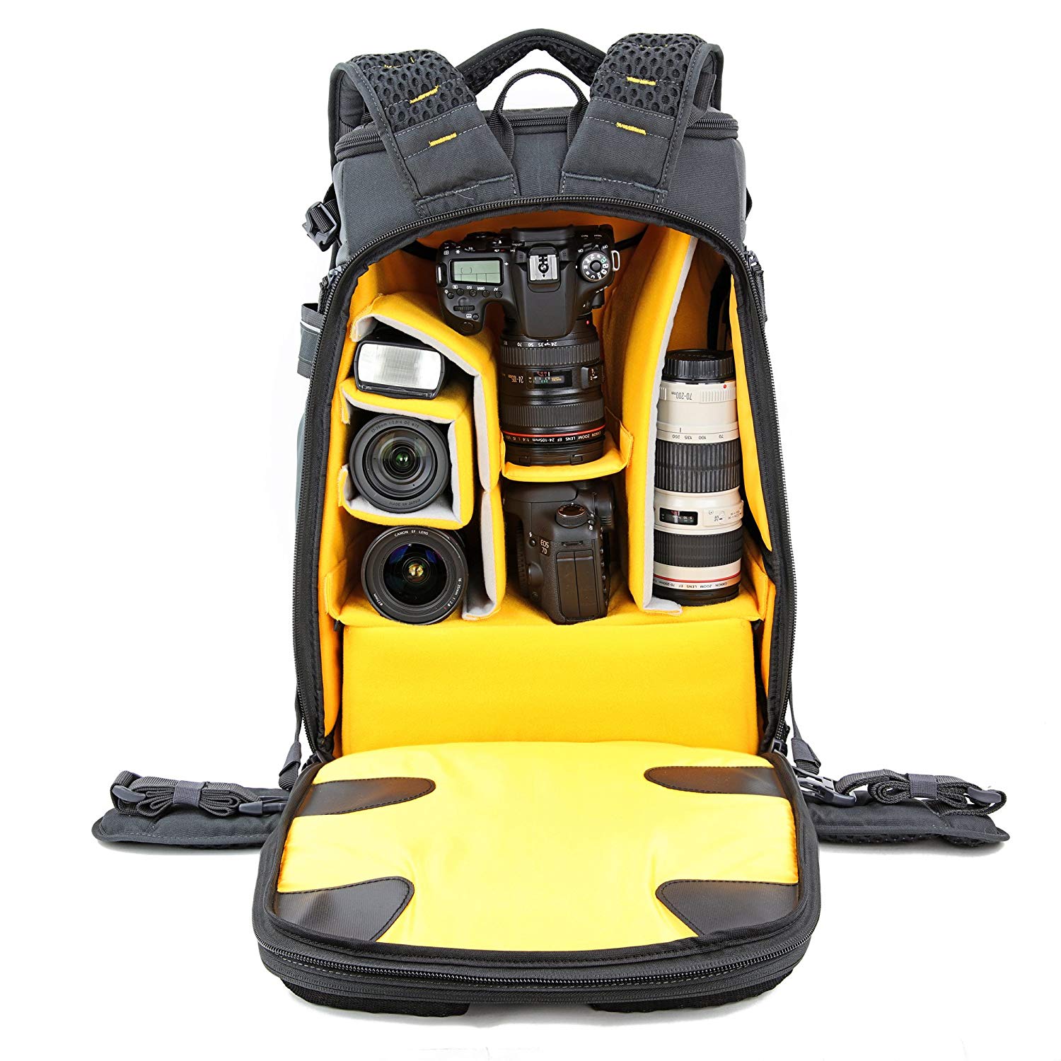 Vanguard ALTA SKY 51D 33L Pro Camera/Drone Rucksack - Grey, Dark Grey - Image 4