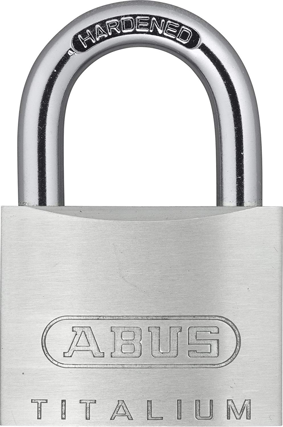 ABUS Titalium 54TI/40 Padlock, Set of 2, keyed Alike, Basement Lock with Lock Body Made of Special Aluminium