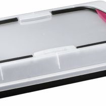 Zenker Rustidera with Lid, Steel / Polypropylene Teflon, 42.5x29.5x8 cm. 1 pc, Black / Transparent / Red, 42.5 x 29.5 x 8 cm