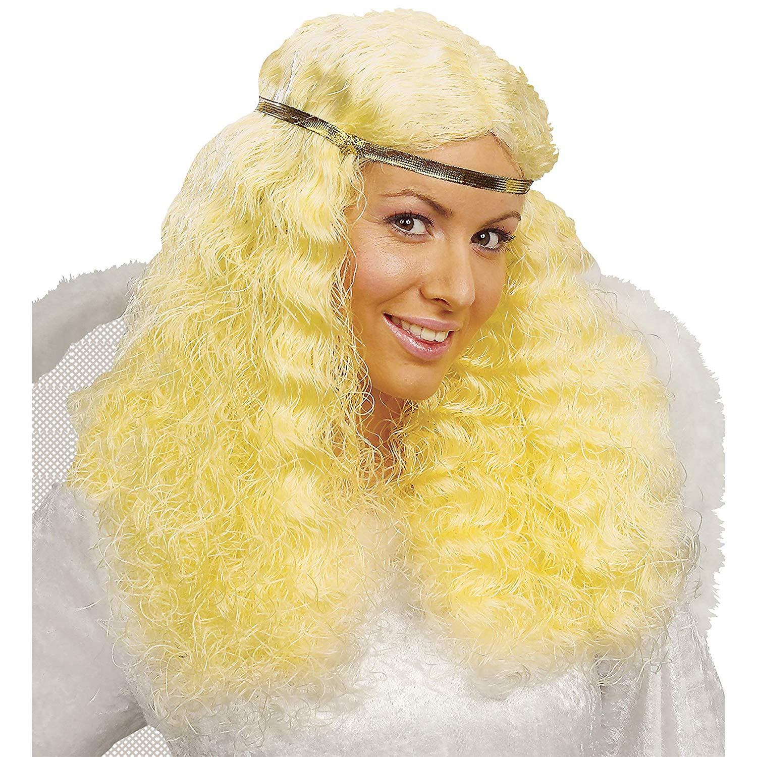 Angel/Mermaid Wig for Hair Accessory Fancy Dress, Blond