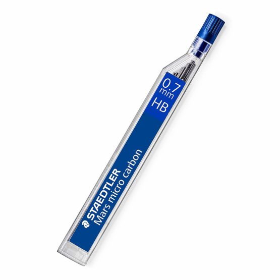 Staedtler 250 07-HB Mars Micro Carbon 0.7mm HB Mechanical Pencil Lead (Pack of 12) - Image 2