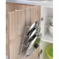 Metaltex Pot lid holder Galileo, Metal, Silver