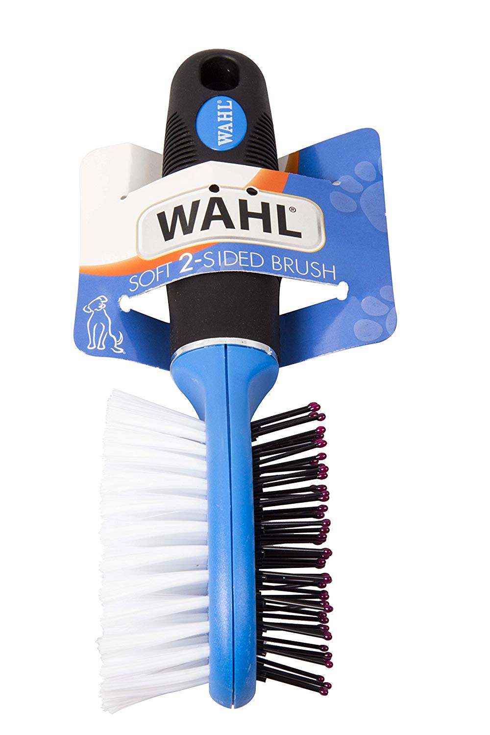 Wahl Pet Grooming Soft Double Sided Brush, 20.5 cm, 858608-001, Blue - Image 4